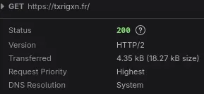 exemple de résultat